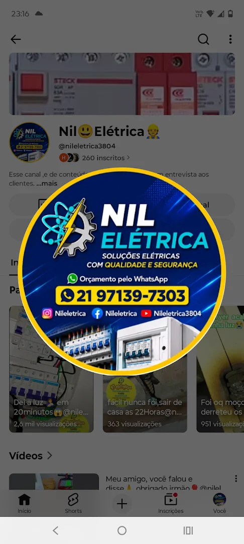 Nil Elétrica - Eletricista RJ 24 horas-flamengo-botafogo-tijica- RJ mais de 20 anos no mercado,".